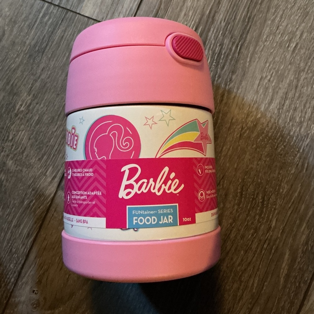 💰Make an offer, bundle and save💰NWT Thermos Barbie Food Jar